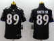 Nike Baltimore Ravens #89 Steve Smith Black Alternate Men's Stitched NFL New Limited Jersey