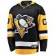 Men's Pittsburgh Penguins Fanatics Black Home Breakaway Custom Jersey