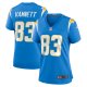 Women's Los Angeles Chargers Nick Vannett Nike  Powder Blue Team Game Jersey