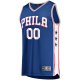 Youth Philadelphia 76ers Fanatics Royal Fast Break Custom Replica Jersey - Icon Edition