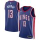 Keegan Murray #13 Sacramento Kings Nike Unisex 2024/25 Swingman City EditionBlue Player Jersey