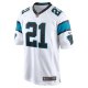 Men's Carolina Panthers Jeremy Chinn Nike White Game Jersey