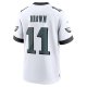 Men's Philadelphia Eagles A.J. Brown Nike White White Game Jersey