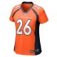 Women's Denver Broncos Devon Key Nike  Orange Team Game Jersey