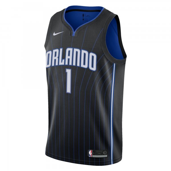 Youth Orlando Magic Jonathan Isaac Nike Black Swingman Jersey - Icon Edition