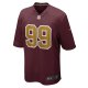 Men's Washington Football Team Chase Young Nike Burgundy Alternate Game Jersey