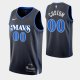 2023-24 City Edition Dallas Mavericks #00 Custom Grey Swingman Jersey