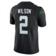 Men's New York Jets Zach Wilson Nike Stealth Black Vapor Limited Jersey