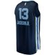 Men's Memphis Grizzlies Jaren Jackson Jr. Fanatics Navy Fast Break Replica Jersey - Icon Edition