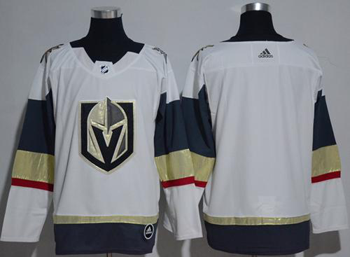 Adidas Vegas Golden Knights Blank White Road Stitched NHL Jersey