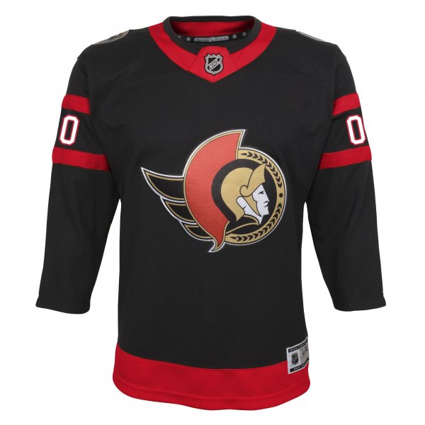 Youth Ottawa Senators Black Home Custom Premier Jersey