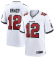 Youth Nike Tampa Bay Buccaneers #12 Tom Brady White Game Jersey