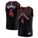 Youth Toronto Raptors Scottie Barnes Fanatics Black Fast Break Player Jersey - Statement Edition