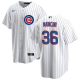 Men's Nike Chicago Cubs #36 Trey Mancini White Home MLB Jersey