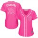 San Francisco Giants #35 Brandon Crawford Pink Fashion Women's Stitched MLB Jersey