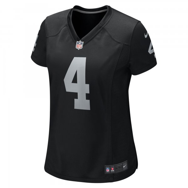 Women's Las Vegas Raiders Aidan O'Connell Nike  Black  Game Jersey