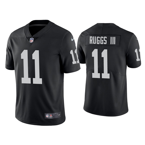 Men's #11 Henry Ruggs Las Vegas Raiders Black 2020 NFL Draft Vapor Limited Jersey