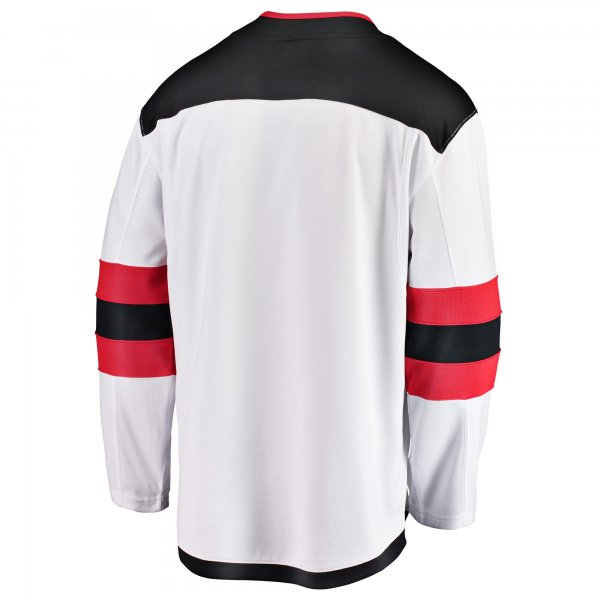 Men's New Jersey Devils Fanatics White Breakaway Away Jersey