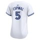 Women's Toronto Blue Jays Santiago Espinal Nike White Home Limited Player Jersey