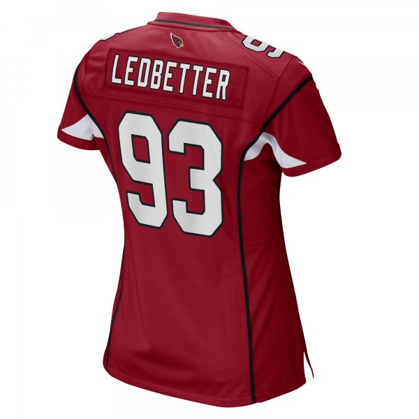 Women's Arizona Cardinals Jonathan Ledbetter Nike Cardinal Game Jersey