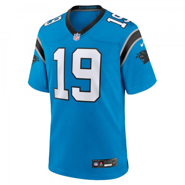 Men's Carolina Panthers Adam Thielen Nike Blue Alternate Game Jersey