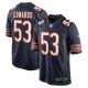 Men's Chicago Bears TJ Edwards Nike Navy Game Player Jersey