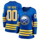 Women's Buffalo Sabres Fanatics Royal Home Breakaway Custom Jersey