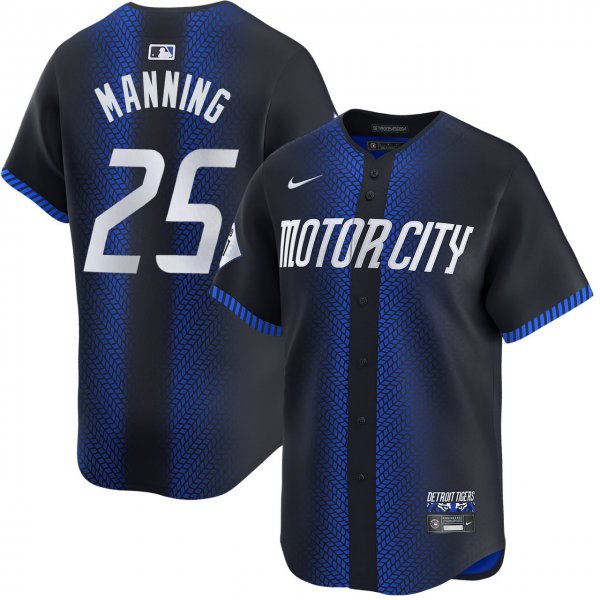 Men's Detroit Tigers #25 Matt Manning City Connect Limited Jersey