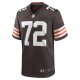 Men's Cleveland Browns Ty Nsekhe Nike  Brown  Game Jersey