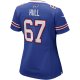 Women's Buffalo Bills Kent Hull Nike Royal Game Retired Player Jersey