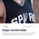 Youth San Antonio Spurs Fanatics Black Fast Break Custom Replica Jersey - Icon Edition