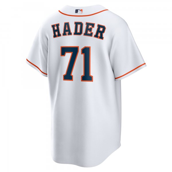 Men's Houston Astros Josh Hader Nike White Home Replica Player Jersey