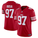 Men's San Francisco 49ers #97 Nick Bosa Nike Scarlet Vapor F.U.S.E. Limited NFL Jersey