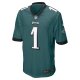 Men's Philadelphia Eagles Jalen Hurts Nike Midnight Green Player Jersey