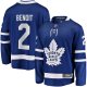 Men's Toronto Maple Leafs Simon Benoit Fanatics Blue Home Premier Breakaway Player Jersey