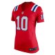 Women's New England Patriots Mac Jones Nike Red Game Jersey