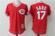 Mitchell and Ness Cincinnati Reds #17 Chris Sabo Red MLB Jersey