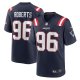 Men's New England Patriots Sam Roberts Nike Navy Game Player Jersey