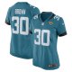 Women's Jacksonville Jaguars Montaric Brown Nike Teal Game Player Jersey