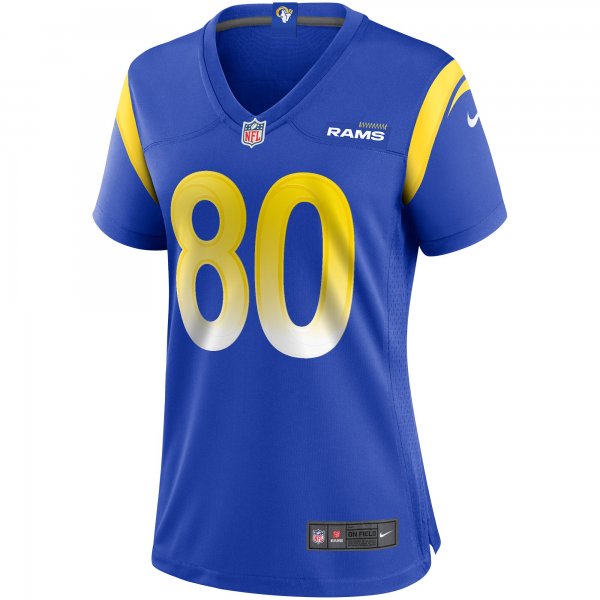 Women's Los Angeles Rams Isaac Bruce Nike Royal Game Retired Player Jersey