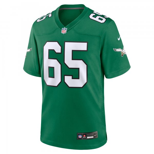 Men's Philadelphia Eagles Lane Johnson Nike Kelly Green Alternate Game Jersey