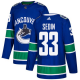 Adidas Vancouver Canucks #33 Henrik Sedin Blue Home Stitched NHL Jersey