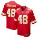 Men's Kansas City Chiefs Cole Christiansen Nike Red Game Player Jersey