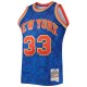 Men's New York Knicks Patrick Ewing Mitchell & Ness Blue Hardwood Classics 1991/92 Lunar New Year Swingman Jersey