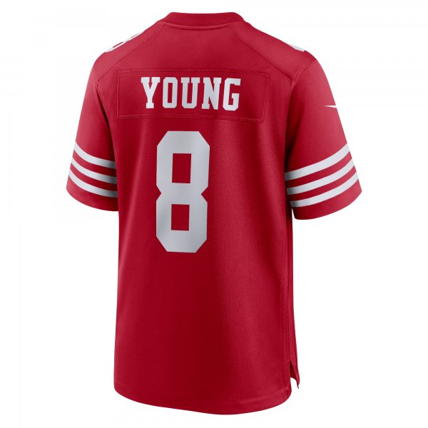 Men's San Francisco 49ers Steve Young Nike Scarlet Retired Player Game Jersey