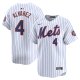 Men's New York Mets #4 Francisco Alvarez Nike White Home Limited Player Jersey