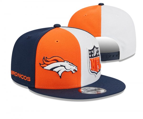 Denver Broncos Blue Orange And Grey Cap