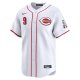 Men's Cincinnati Reds Matt McLain Nike White Home Limited Player Jersey