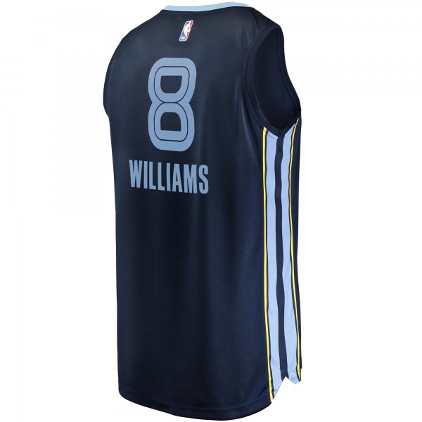 Men's Memphis Grizzlies Ziaire Williams Fanatics Navy Fast Break Replica Jersey - Icon Edition