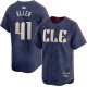 Men's Cleveland Guardians #41 Logan Allen 2024 Navy City Connect Limited MLB Jersey